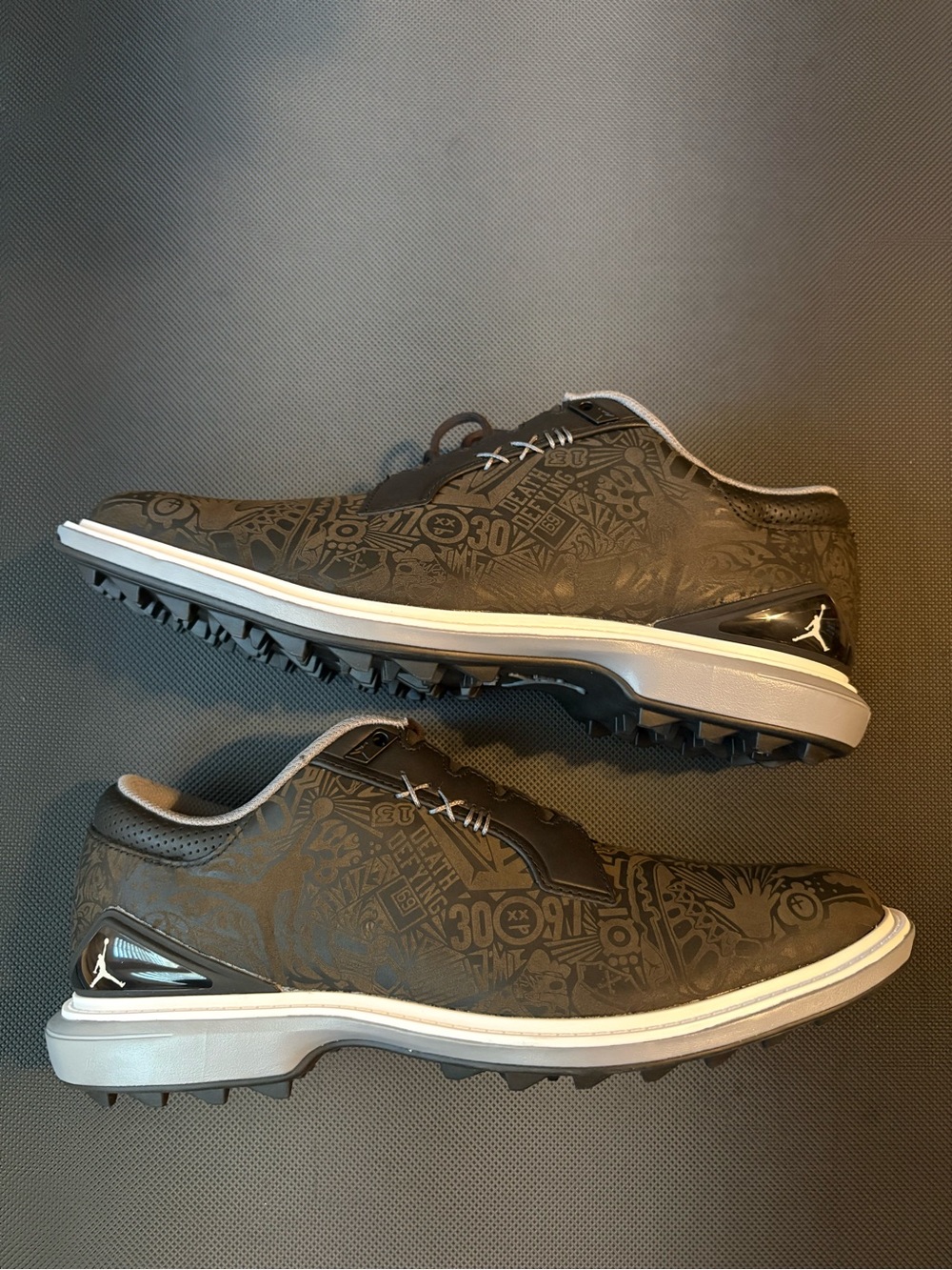 Nike Air Jordan ADG 5 "Black Laser" golf shoes SIZE 9
